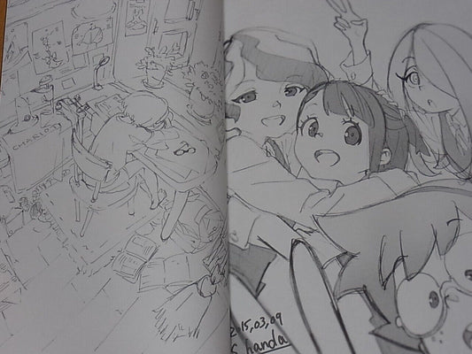 TRIGGER Little Witch Academia CREATOR'S SKETCH BOOK 