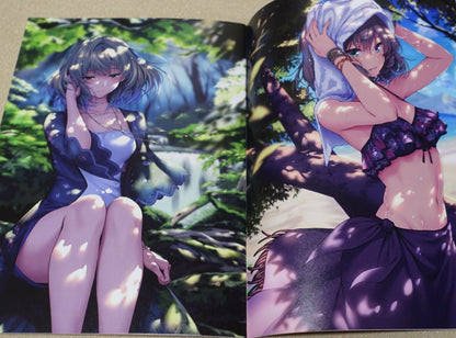 Piro Water Idol Master Kaede Takagaki Color Fan Art Book My Cinderella 6 