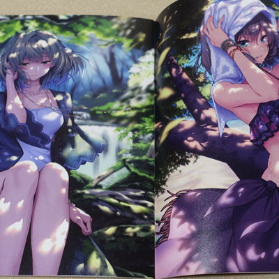 Piro Water Idol Master Kaede Takagaki Color Fan Art Book My Cinderella 6 