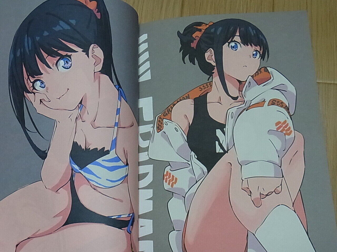 Kengo Saito SSSS.GRIDMAN Rikka & Akane Color Fan Art Book SAITO KENGO 9 C96 