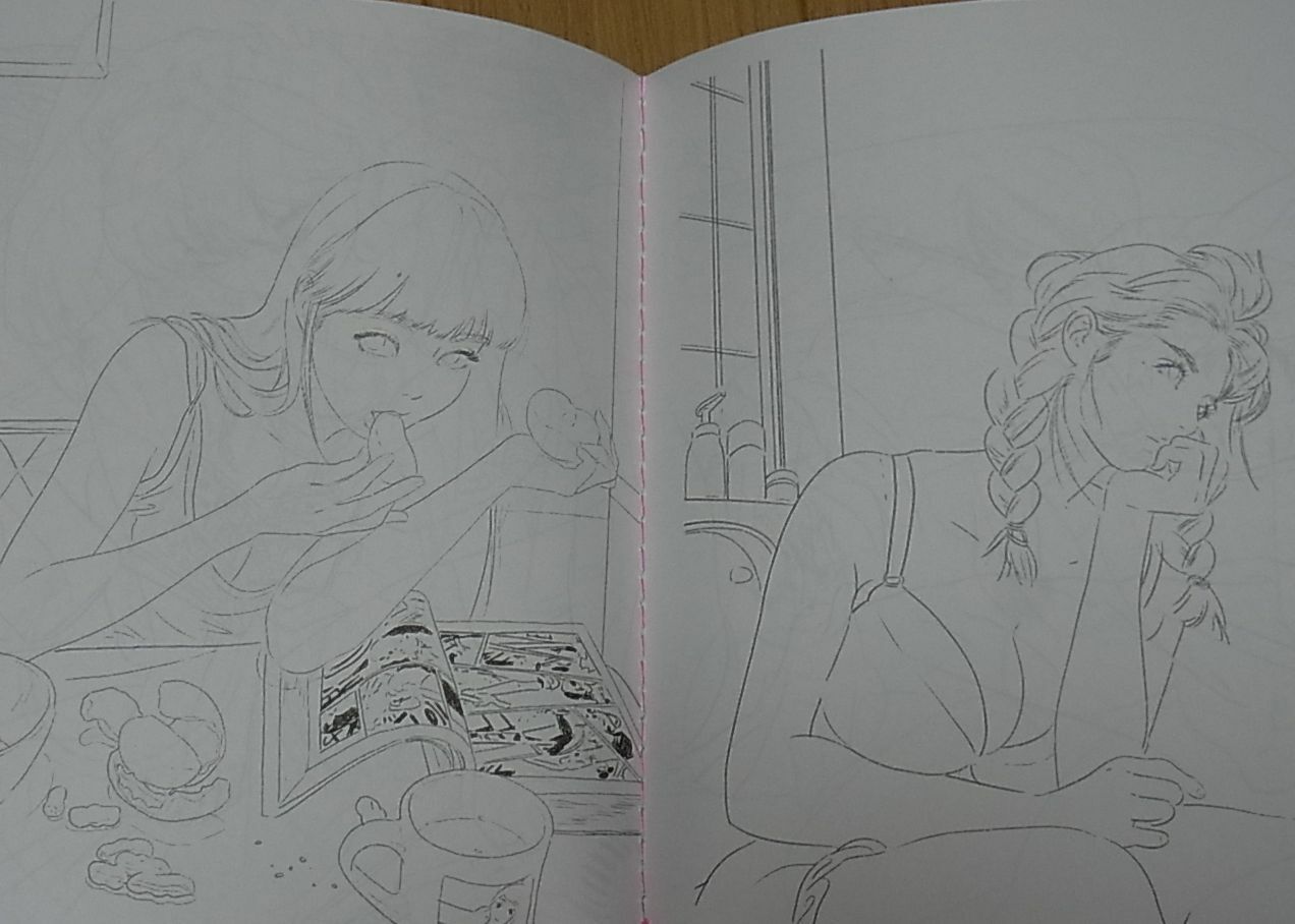 Little Thunder Tokyo Exhibition Event Exclusive Mini Rough Illustration Art Book 