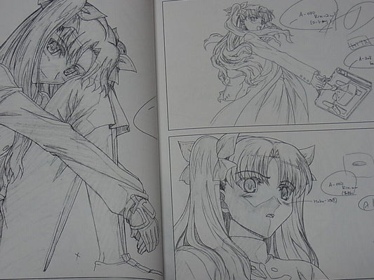 Movie Fate stay night UNLIMITED BLADE WORKS Key Frame & Visual Art Book Set 