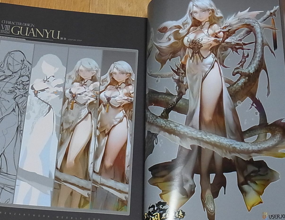KRENZ COLOR ART BOOK KRENZ'S ARTWORK 8 114page 