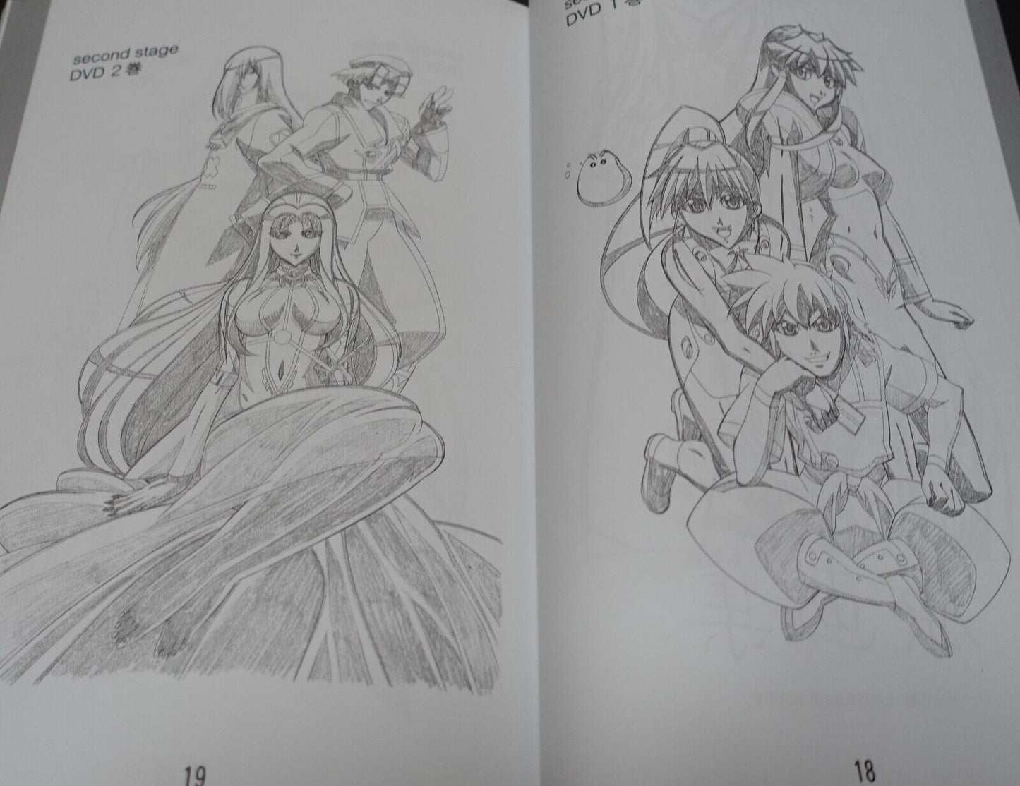 Kazuya Kuroda Animation Character Designer's Art Book Vandread etc Shimahokke4 