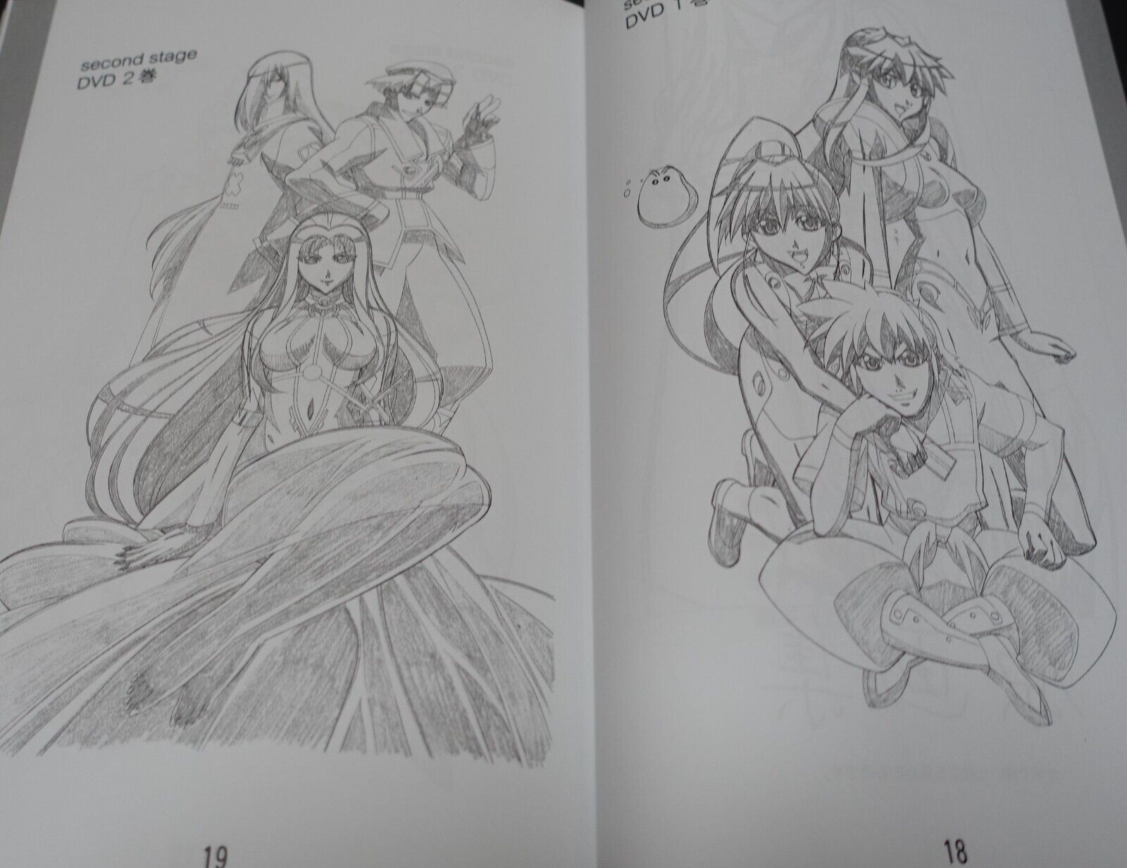 Kazuya Kuroda Animation Character Designer's Art Book Vandread etc Shimahokke4 