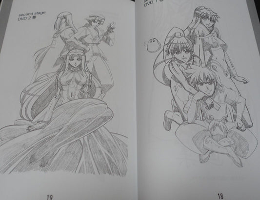 Kazuya Kuroda Animation Character Designer's Art Book Vandread etc Shimahokke4 