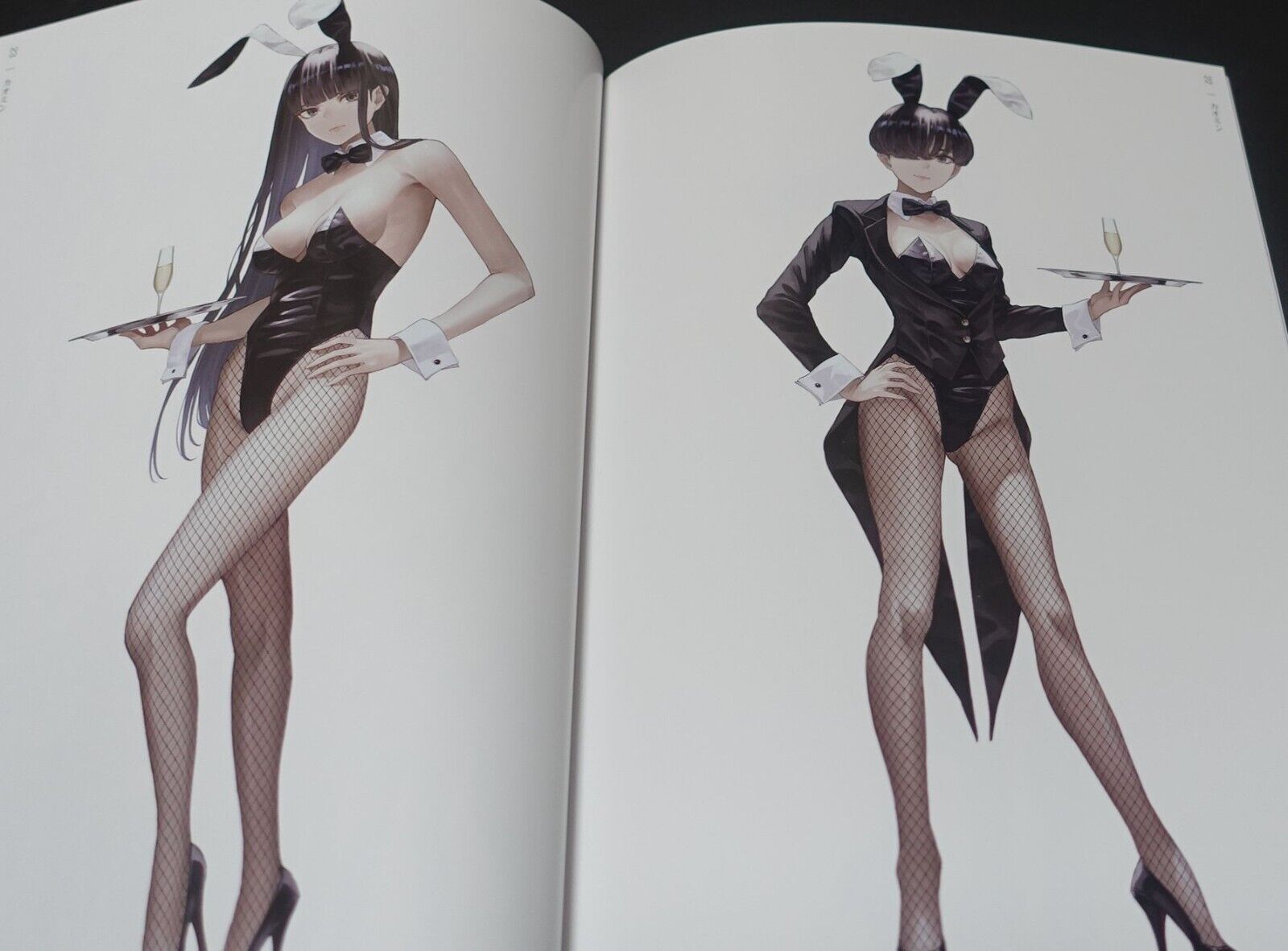 GAKAKU Original Bunny Girl Art Book BUNNY HONEY BUNNY STANDING BUNNY 1 & 2 
