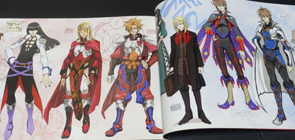 Saori Toyota The Legend of the Legendary Heroes Character Designer's Pen Drawing 
