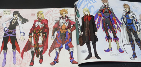 Saori Toyota The Legend of the Legendary Heroes Character Designer's Pen Drawing 