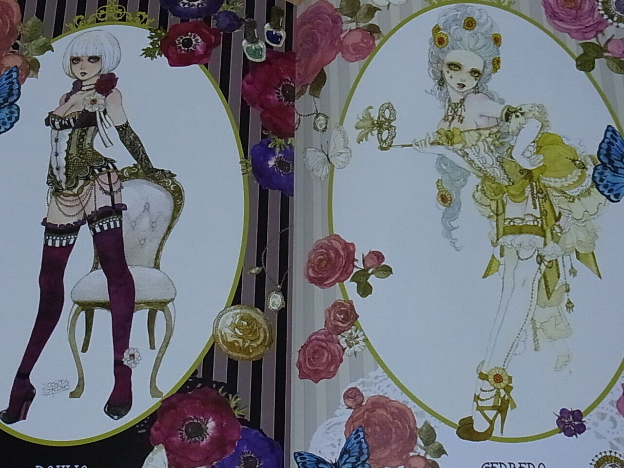 Sakizo Color Illustration Art Book FLOWER GIRL Sakizou 