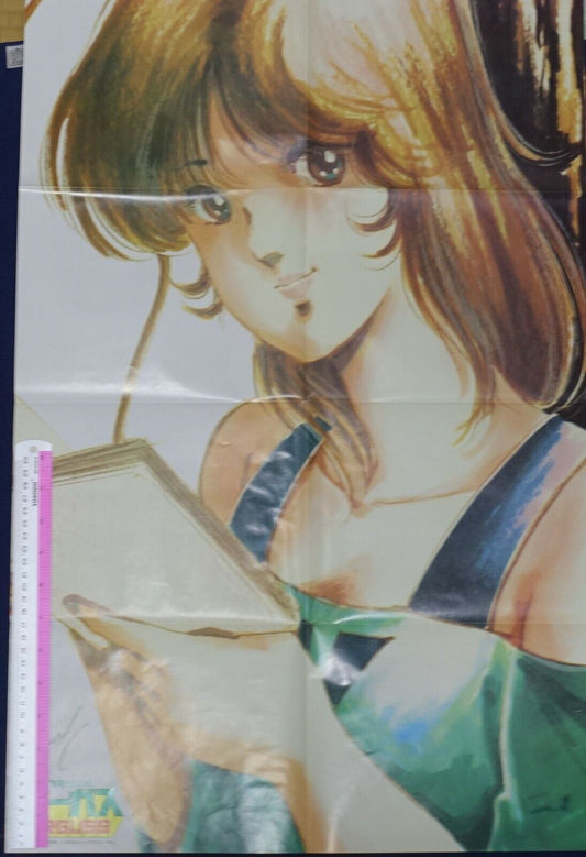 Choujikuu Seiki Orguss Laaz Mimsy Locke the Superman Reversible Big Poster 