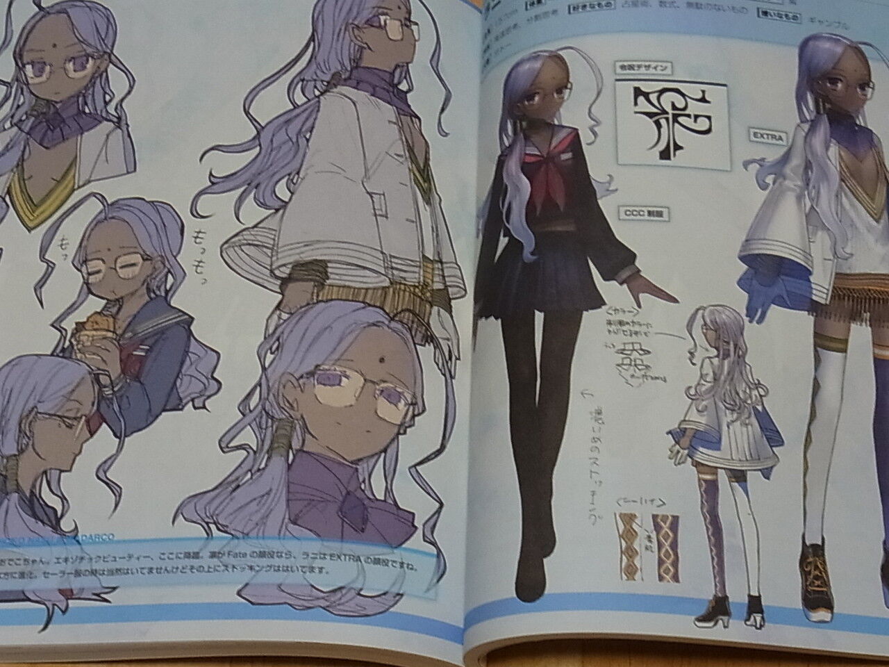 TYPE-MOON Fate EXTRA material Limited Version Arco Wada 226 & 50 page 