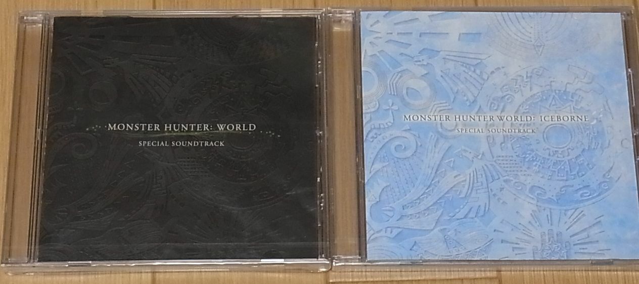 MONSTER HUNTER WORLD & ICEBORNE SPECIAL SOUND TRACK CD SET ICE BORNE 