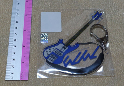 Gainax Official FLCL Acrylic Key Chain Guiter 