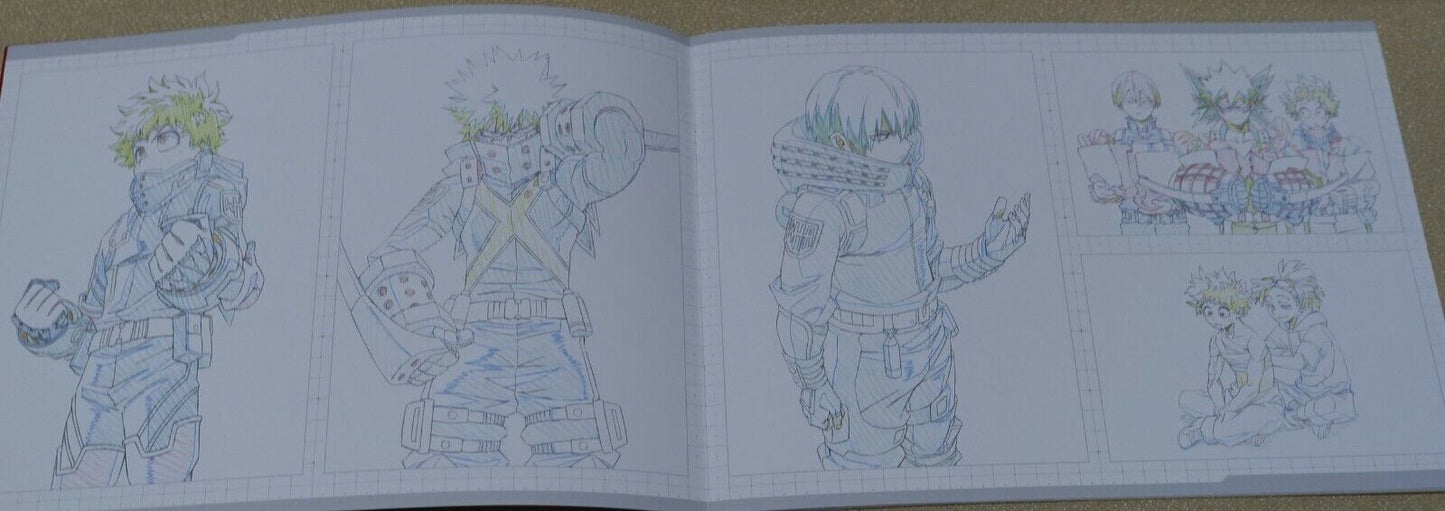 My Hero Academia The Movie World Heroes Mission Visual & Key Frame Art Book 