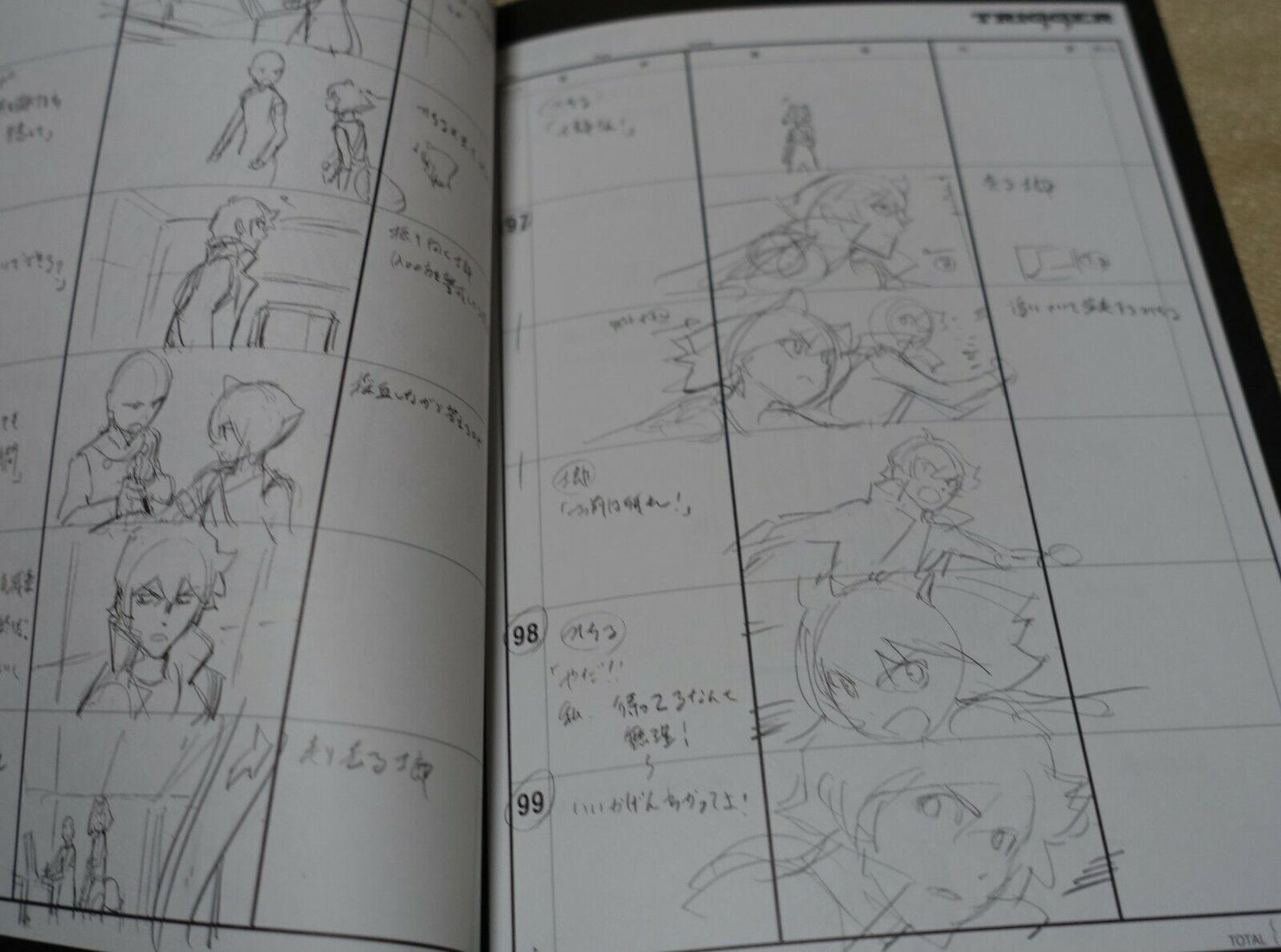 BNA Art Work Book 3 Set vol.3 Design Key Frame Story Board Yoh Yoshinari 