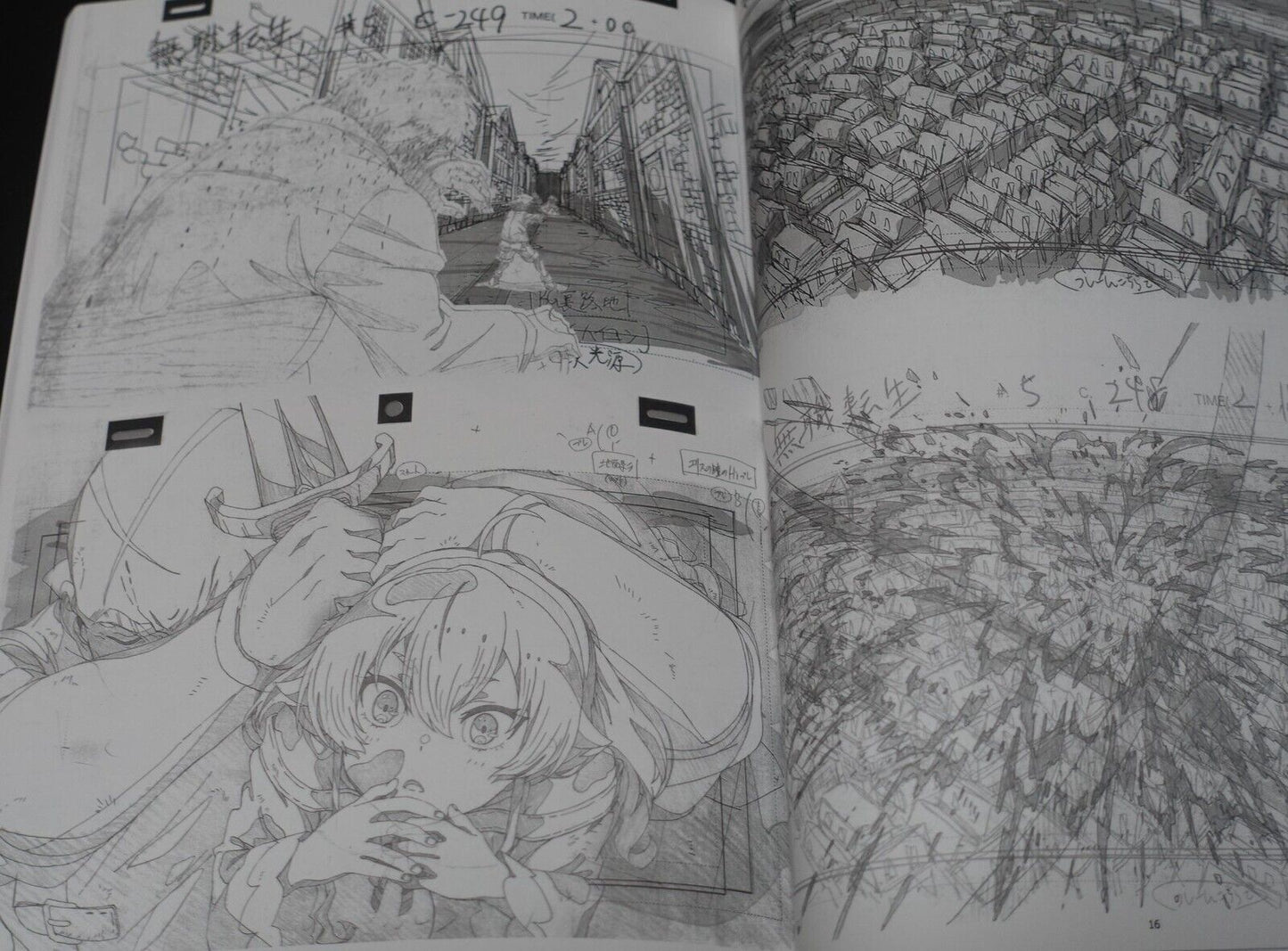 Hiroyuki Takashima Mushoku Tensei Key Frame Art Work Book vol.1 