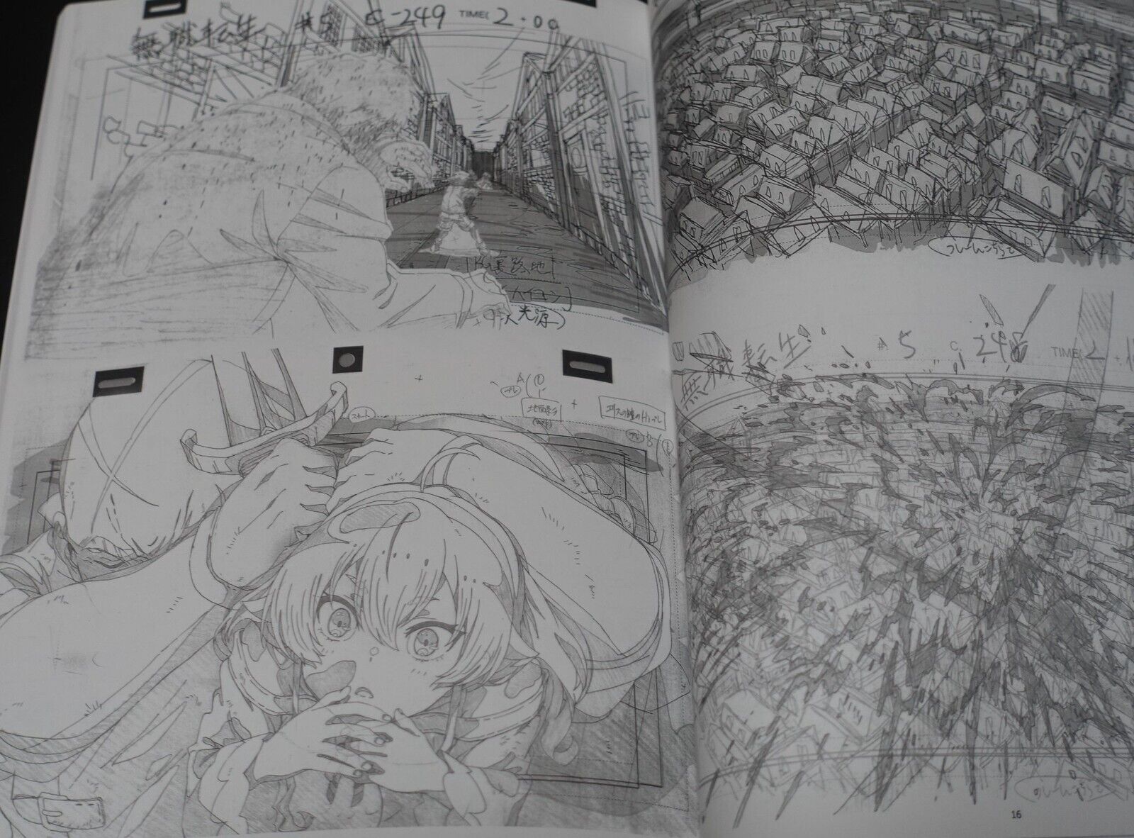 Hiroyuki Takashima Mushoku Tensei Key Frame Art Work Book vol.1 