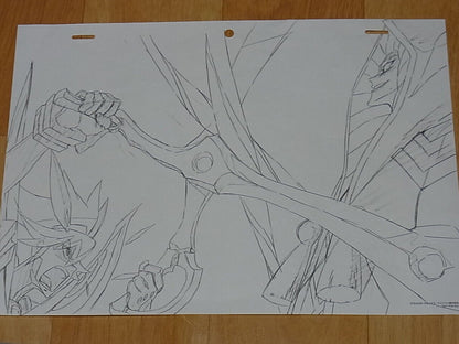 Kill la Kill Print Key Frame Art 3 piece Set G RARE Ryuko Satsuki 