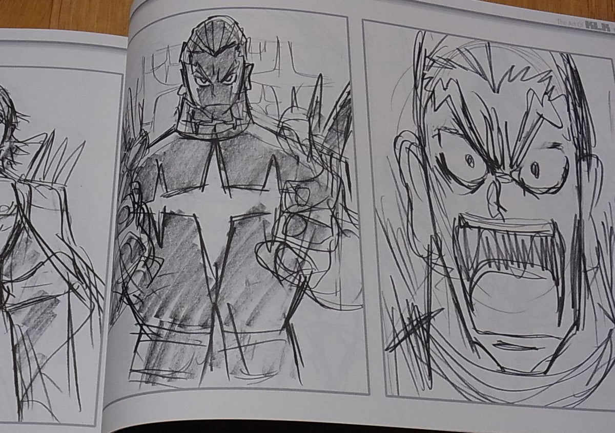 THE ART OF KLK Vol.2 Kill la Kill Design art Doujinshi Book 148page RARE C87 