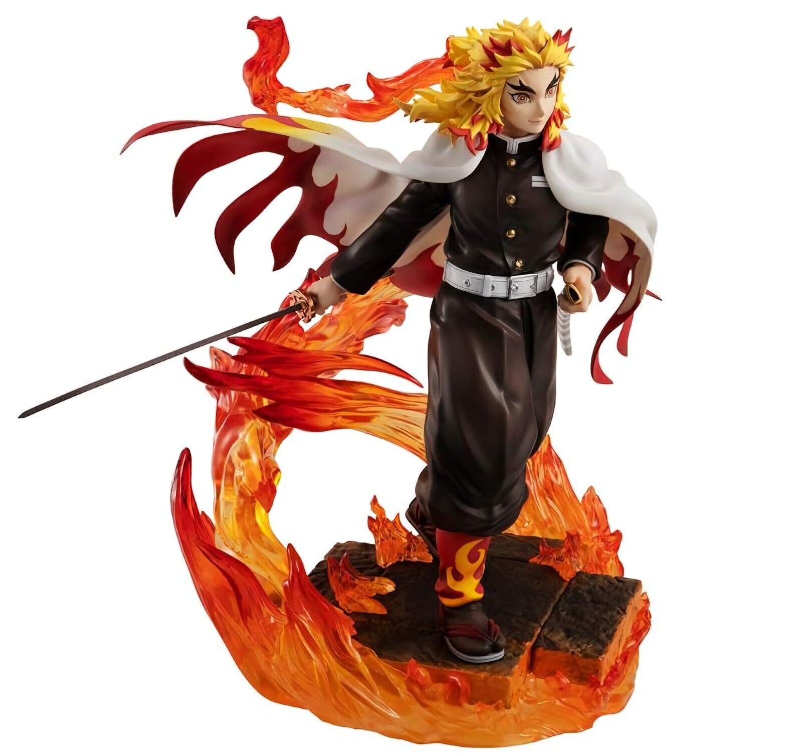 MegaHouse G.E.M. Figure Statue Kyojuro Rengoku Demon Slayer Kimetsu no Yaiba 