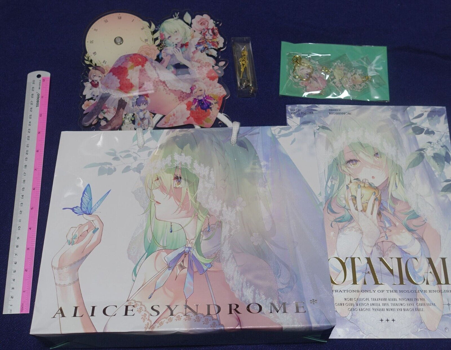 Tosaka Asagi VTuver hololive Ceres Fauna Designer's Art Book & Goods Set C101 