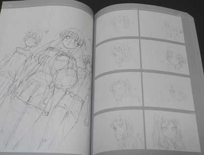 Masakatsu Sasaki Animation Key Frame Art Work Book 8 - Saki - 228page 