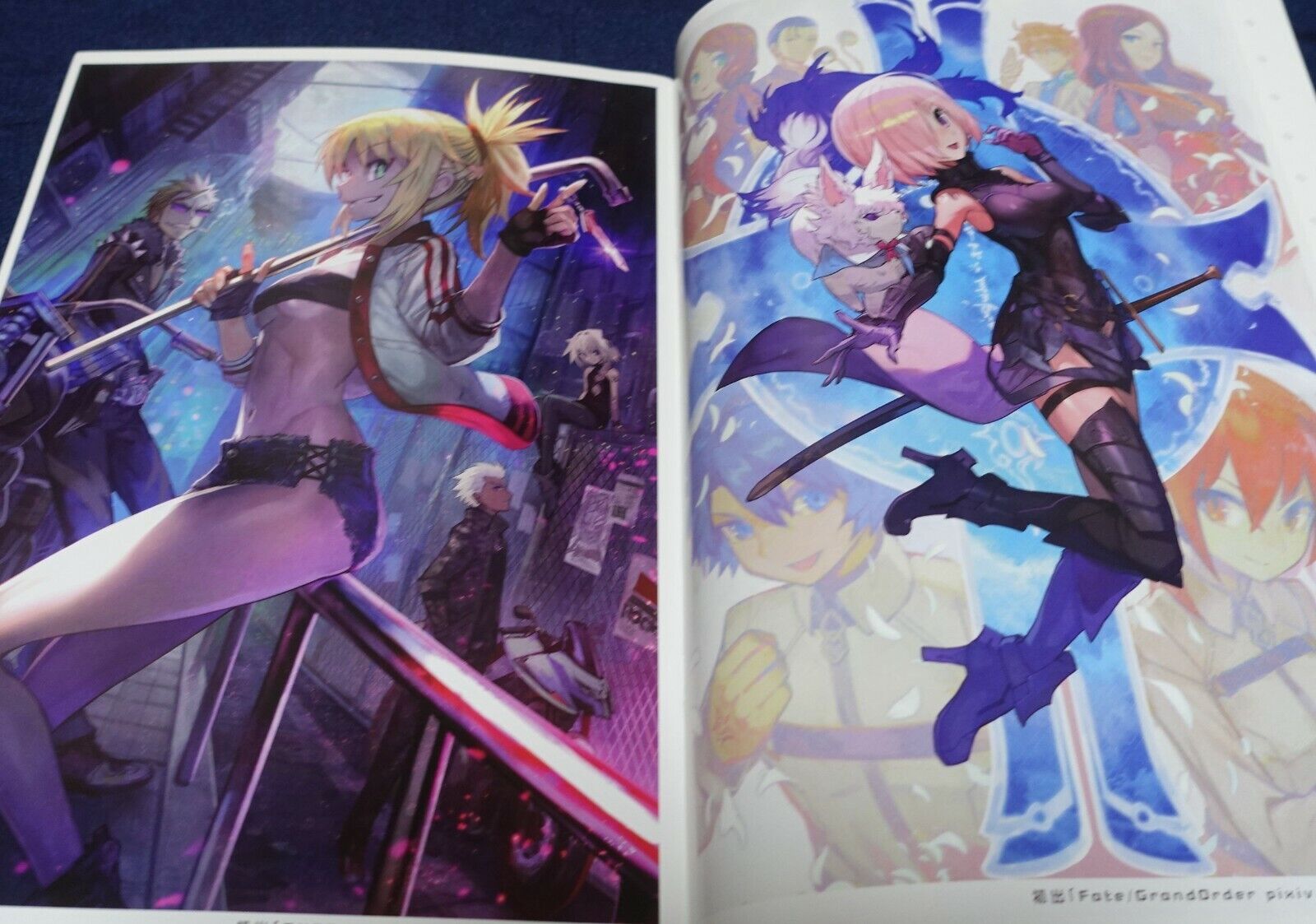 Cofee Shinshi lack Fate Grand Order Color Fan Art Book Flagments Order 2 