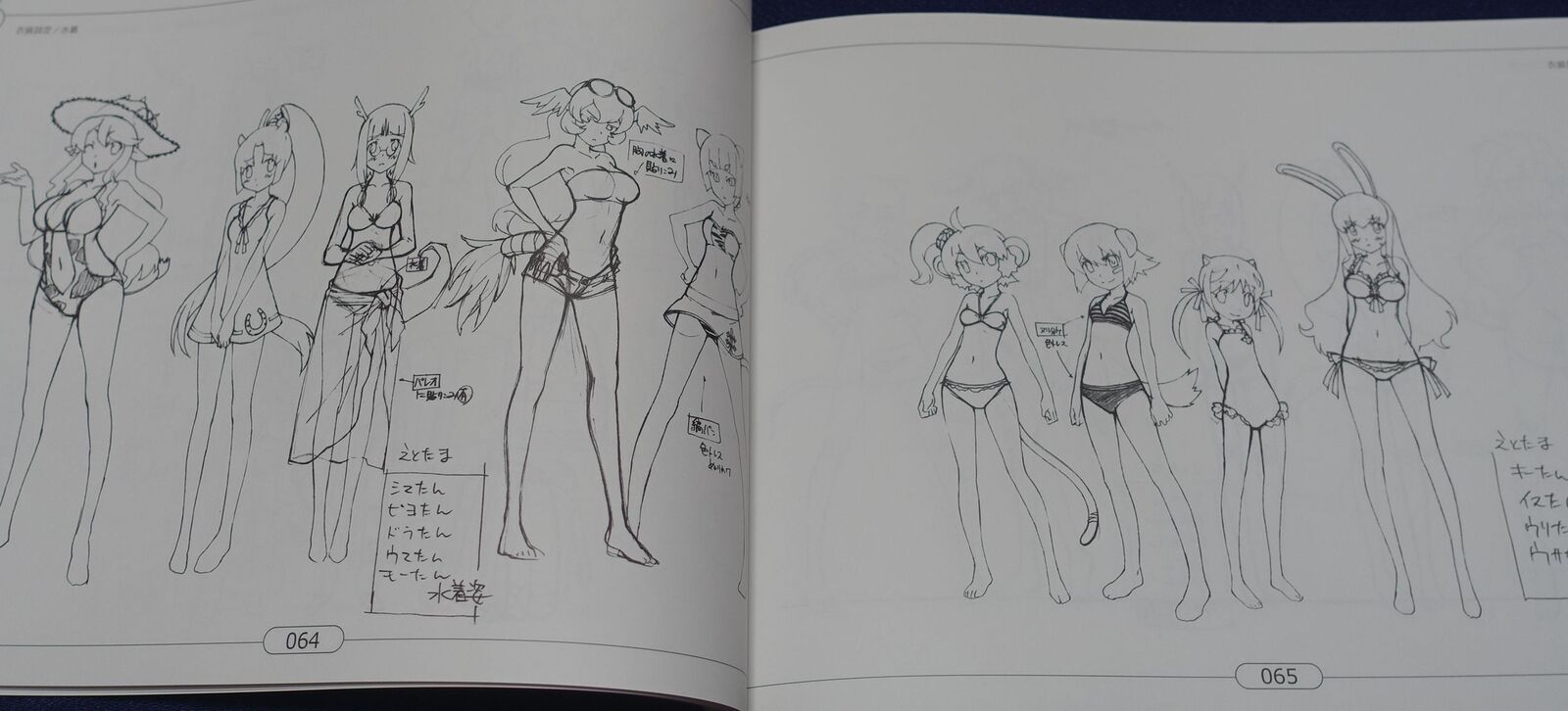Animation Etotama Setting Art Book 