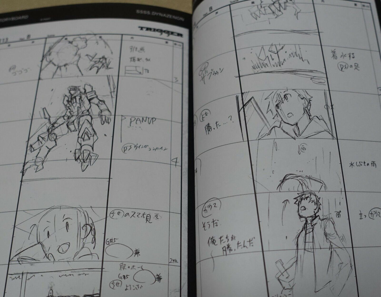 SSSS.DYNAZENON STORY BOARD ART BOOK Vol.2 GRIDMAN STORYBOARD 