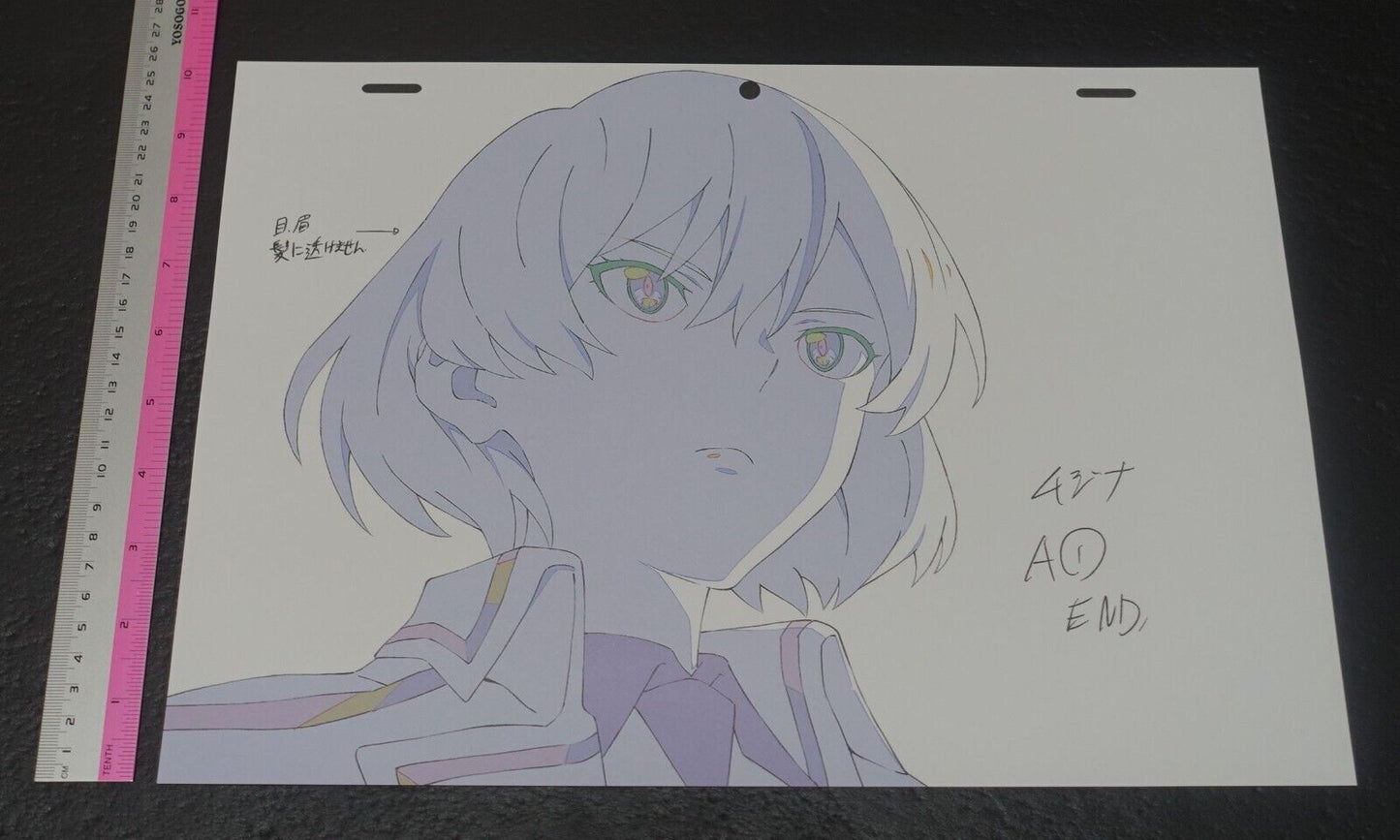 SSSS.DYNAZENON GRIDMAN Reproduction Key Frame Art Sheet Mujina 