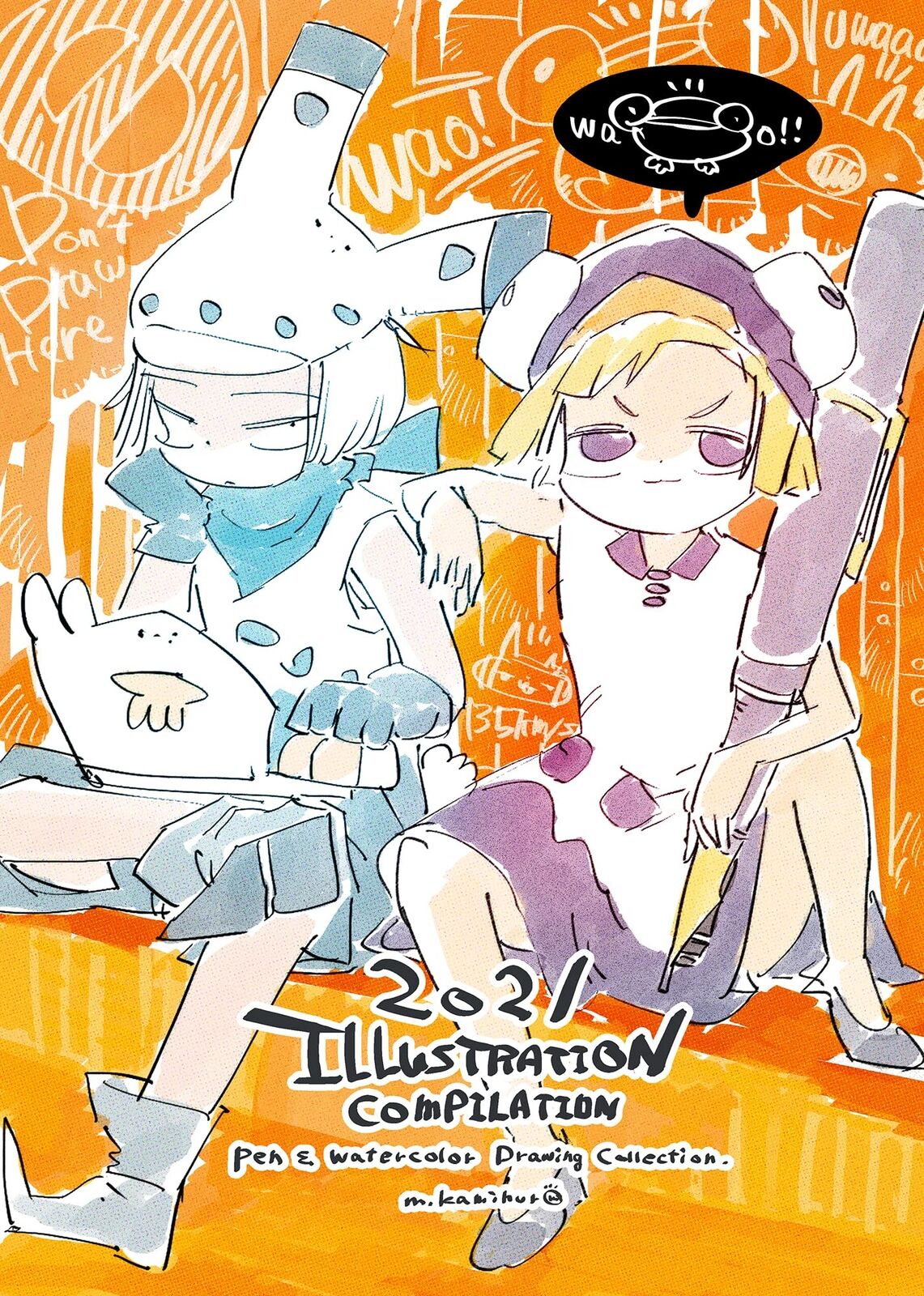 【Matsumura Kamikurou Illustration Art Work Book、E021 ILLUSTRATION COMPIRATION 