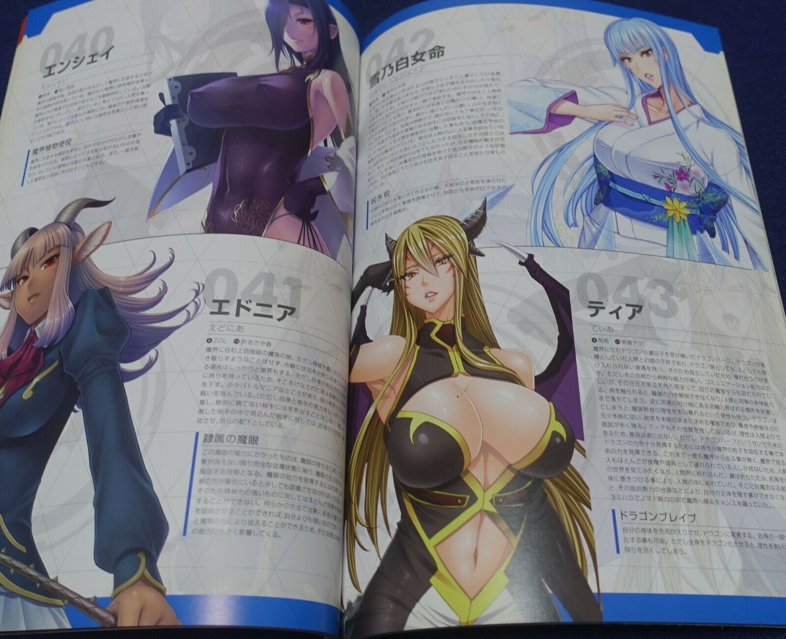 TAIMANIN ASAGI BATTLE ARENA CHARACTER VISUAL BOOK 01 NINJA GIRL 