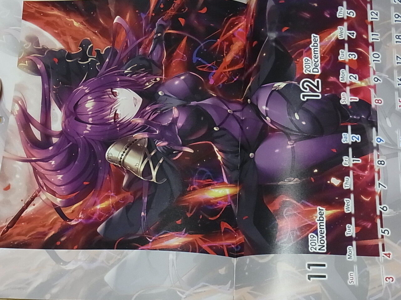 Debuneko Fate FGO Color Fan Art Calendar Book Fate Sketch Calendar 2019 C95 