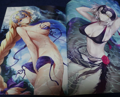 Kousaki Fate Grand Order Color Fan Art Book FGO Fan Art Collection vol.1-3 Set F 