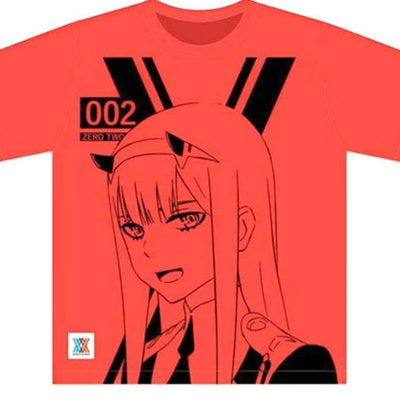 Darling in the Franxx T-Shirt Zero Two Japanese M size 