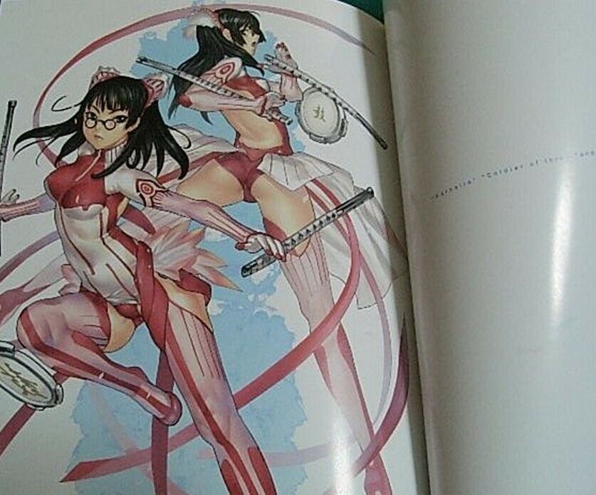 Ugetsu Hakua DOUJINSHI ART BOOK COLOR Parhelia flagment 