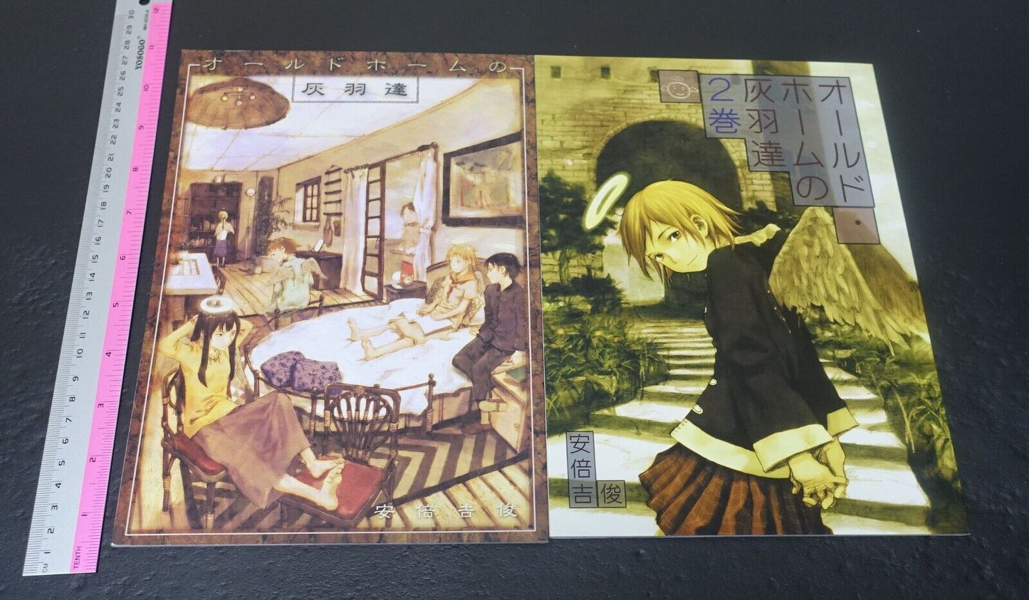 Yoshitoshi Abe Haibane-Renmei Animation Director's Comic Oldhome 1 & 2 Set 