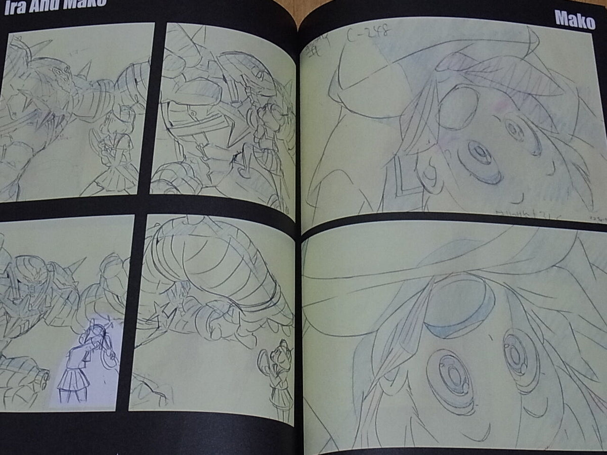 SUSHIO Kill la Kill Animation rough art book SUHIO4.7 C87 TRIGGER 