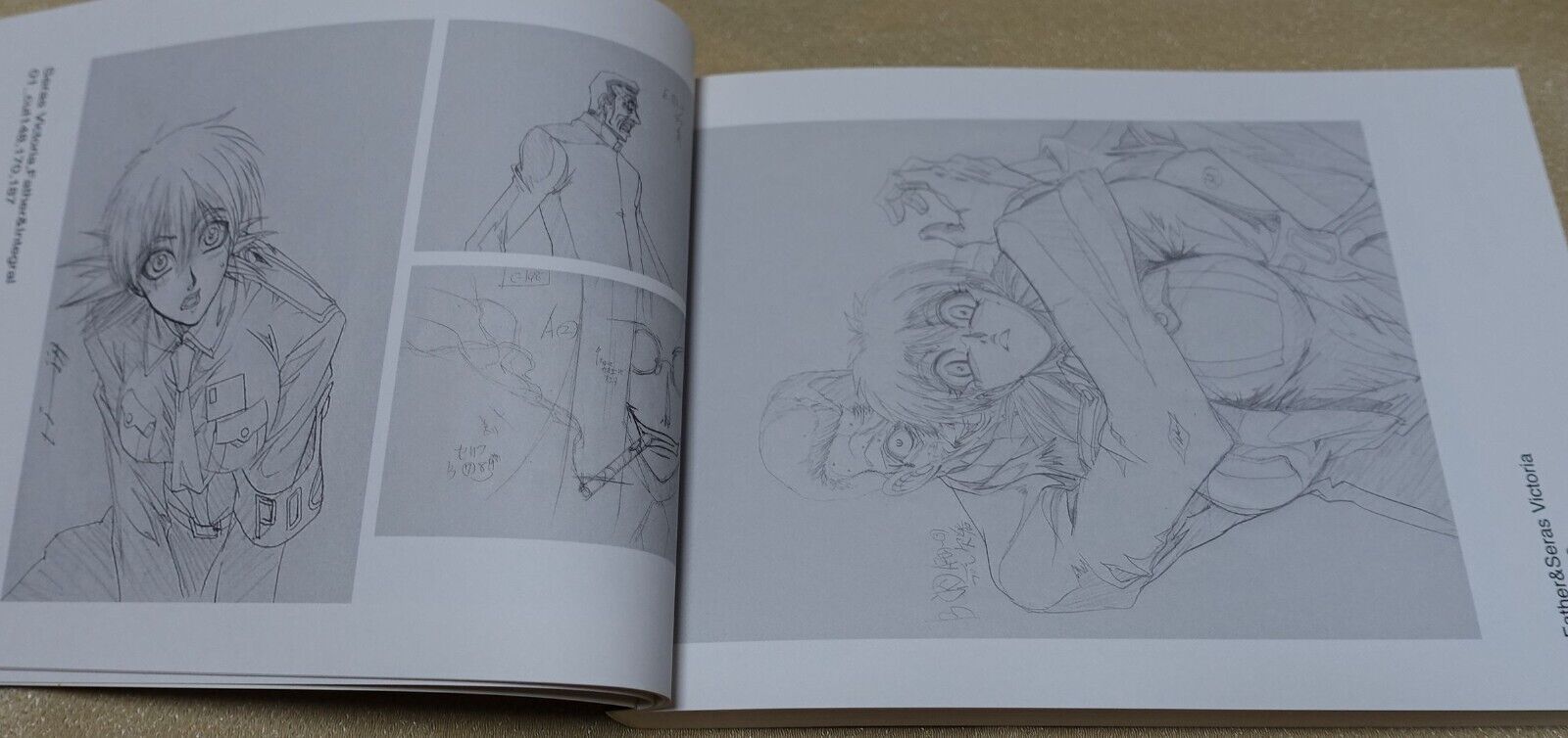 RYOJI NAKAMORI WORKS 2005-2007 HELLSING 1-3 Key Frame art collection book 