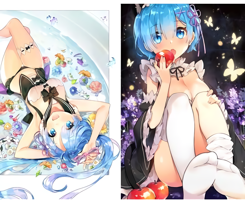 Hachigo Ayami Re Zero Rem Color Fan Art Book Only You Rem with Clear File C98 