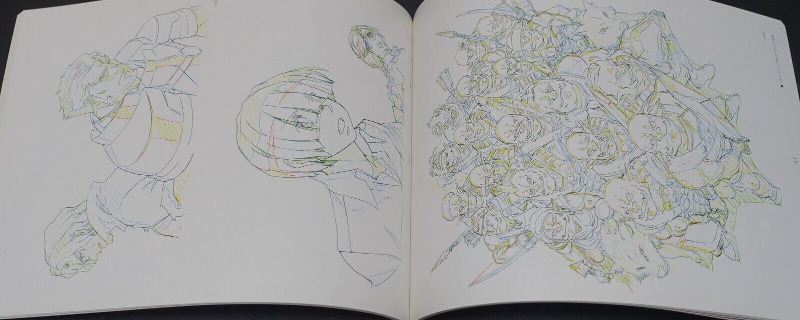 MAD HOUSE Animation Overlord 3 Story Board & Key Frame Art Book 