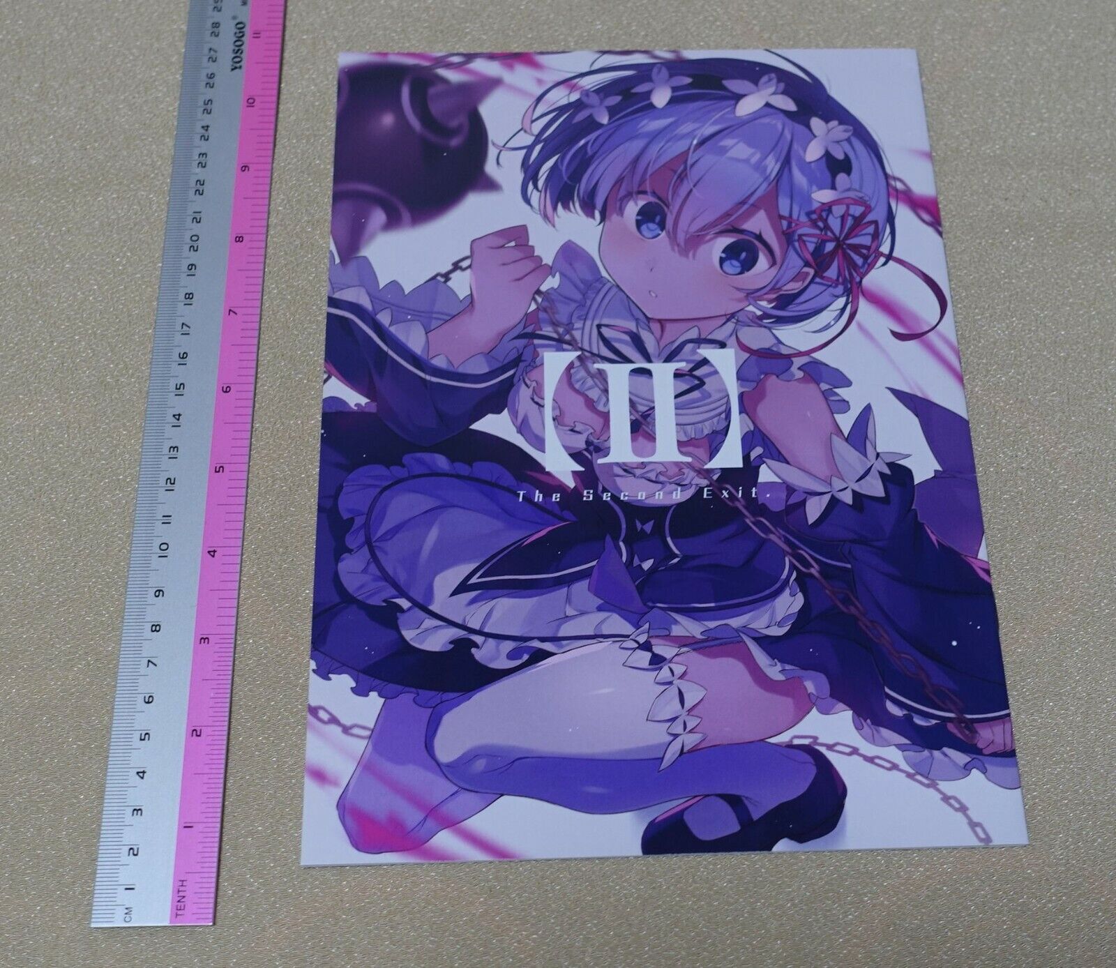Exit. Japanese animation characters Fan Art Book the Second Exit 