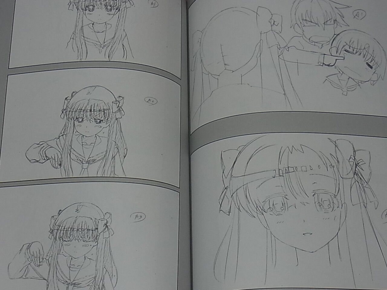 Masakatsu Sasaki Saki Animation Key Frame Art Book 150page 