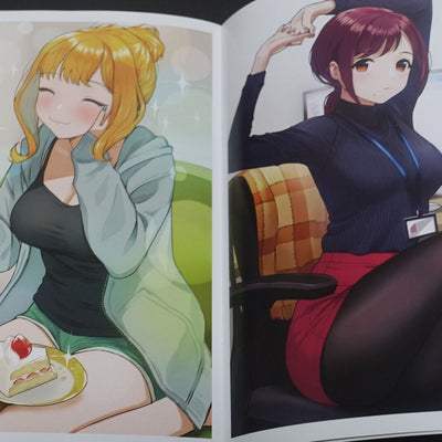 Doushima Shobo Original Girls in Office Color Art Book vol.5 