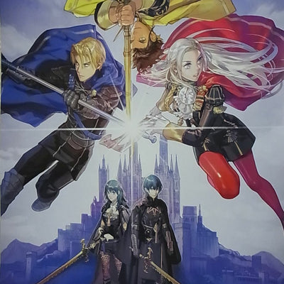 Fire Emblem Three Houses B2 Size Poster 3 piece set 