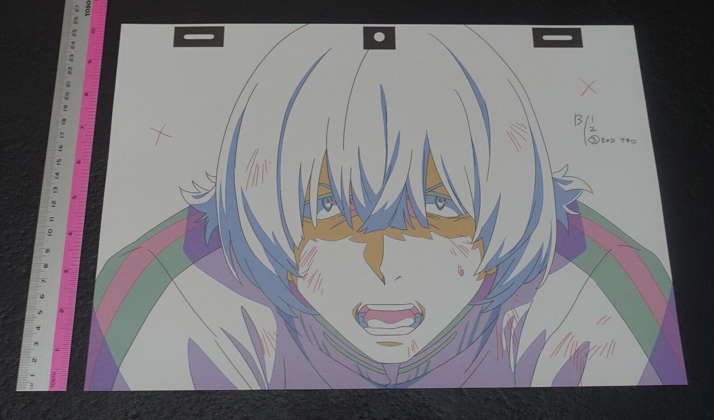 SSSS.DYNAZENON GRIDMAN Reproduction Key Frame Art Sheet Koyomi 