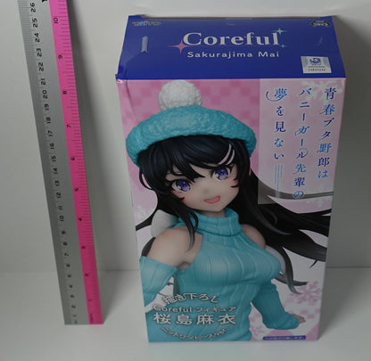 Rascal Does Not Dream of Bunny Girl Senpai Mai Sakurajima Knit Onepiece Figure 