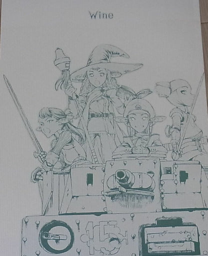 Honjou Raita Original Military Comic & Art Doujinshi Wine 