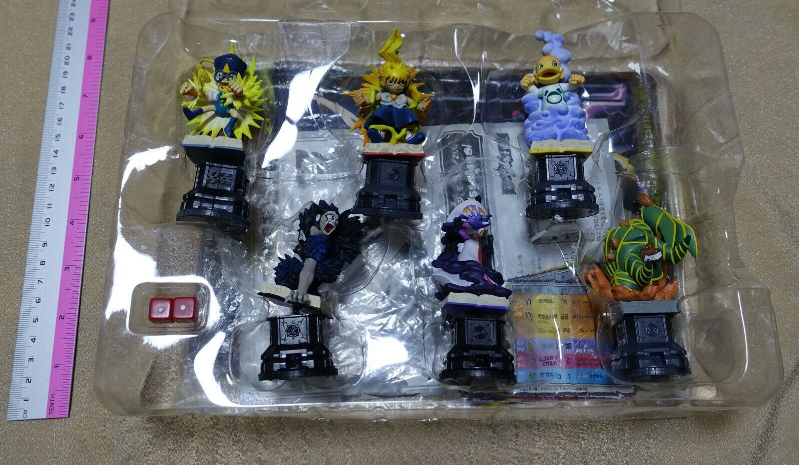 3-7 days from Japan Zatch Bell! FINAL WAR IN ANCIENT TIMES 6 Figure Board Game 